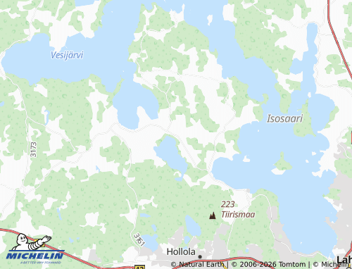 MICHELIN Pyhäniemi map - ViaMichelin