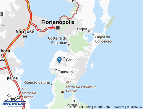 MICHELIN Ressacada map - ViaMichelin