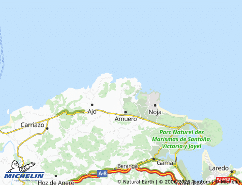 Mappa MICHELIN Isla - ViaMichelin