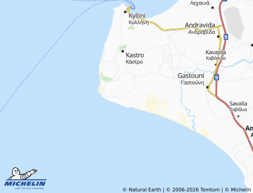 Carte MICHELIN Glyfa - ViaMichelin