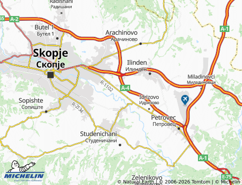 Mapa MICHELIN Trubarevo - ViaMichelin