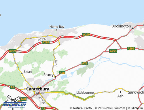 MICHELIN Hoath map - ViaMichelin