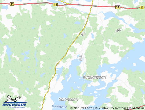 MICHELIN Palviala map - ViaMichelin