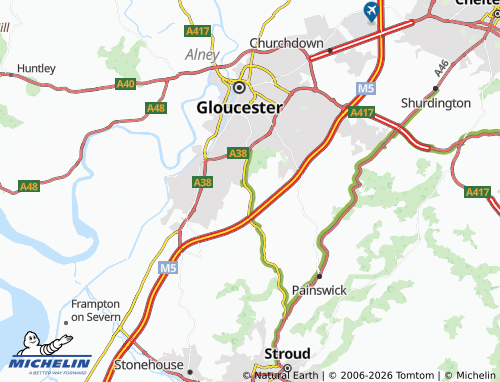 Carte MICHELIN Whaddon - ViaMichelin