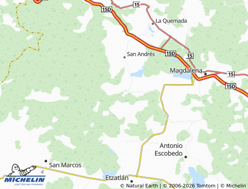 MICHELIN La Mazata map - ViaMichelin