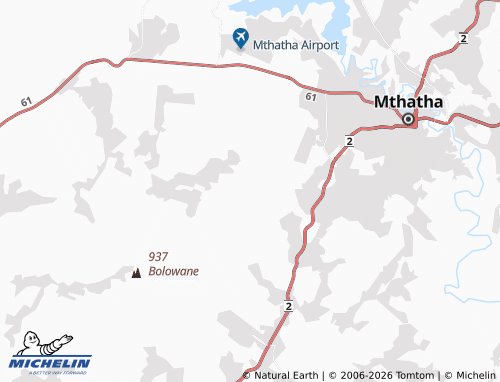 MICHELIN-Landkarte Spring Vale - ViaMichelin