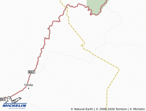 Mapa MICHELIN Tchitondi - ViaMichelin