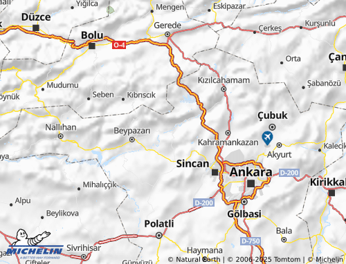 Mappa MICHELIN Güdül - ViaMichelin