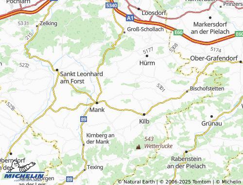 Mapa MICHELIN Oberschmidbach - ViaMichelin