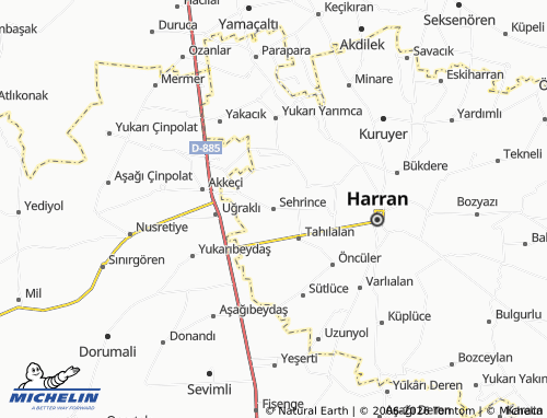 MICHELIN Sehrince map - ViaMichelin