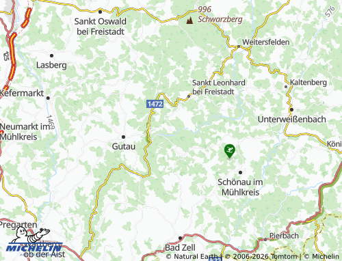 MICHELIN Haslach map - ViaMichelin