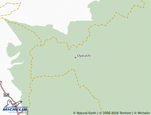MICHELIN Oyacachi map - ViaMichelin