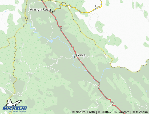 Mapa MICHELIN Conca - ViaMichelin