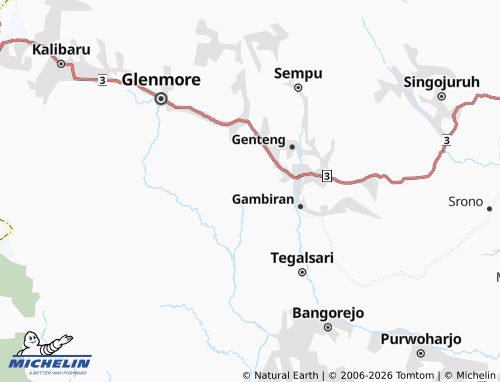 MICHELIN Tamansari map - ViaMichelin