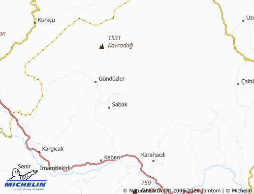 Mappa MICHELIN Kepez - ViaMichelin