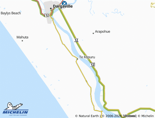 Mapa MICHELIN Te Kōpuru - ViaMichelin