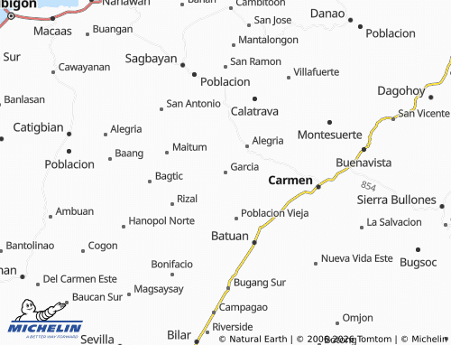 Mappa MICHELIN Garcia - ViaMichelin