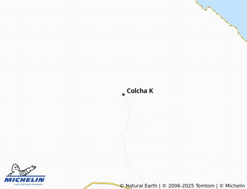 MICHELIN Colcha K map - ViaMichelin