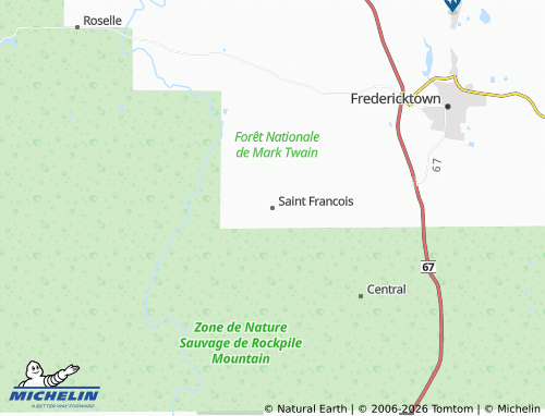 Mapa MICHELIN Saint Francois - ViaMichelin