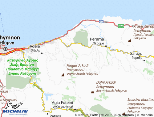 Mappa MICHELIN Skouloufia - ViaMichelin