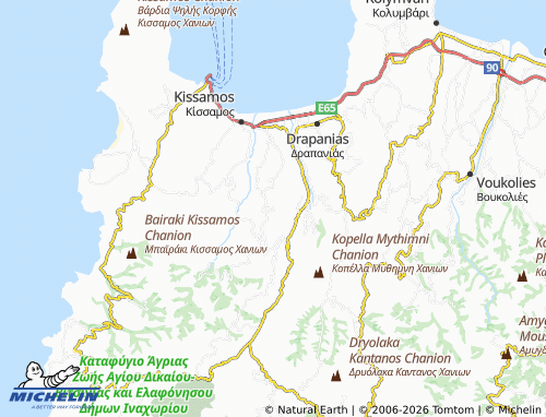 Carte MICHELIN Koukounara - ViaMichelin