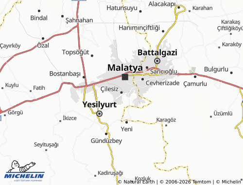 Mappa MICHELIN Çilesiz - ViaMichelin