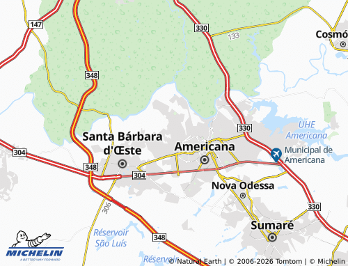 Mapa MICHELIN Ferrarezi - ViaMichelin