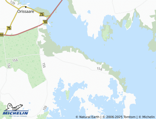 MICHELIN Kanissaare map - ViaMichelin