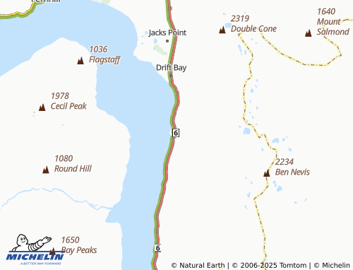 MICHELIN Wye Creek map - ViaMichelin