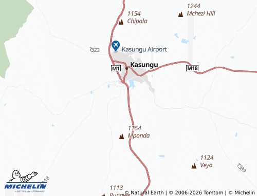 Mappa MICHELIN Kabuluzi - ViaMichelin