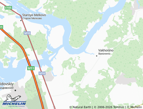 Carte MICHELIN Gorodishche - ViaMichelin