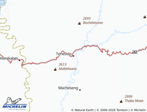 MICHELIN Tenesolo map - ViaMichelin