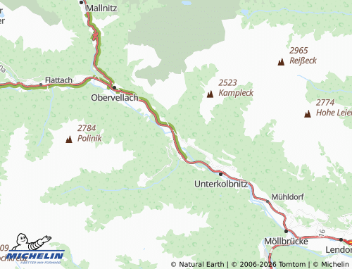 Mappa MICHELIN Penk - ViaMichelin