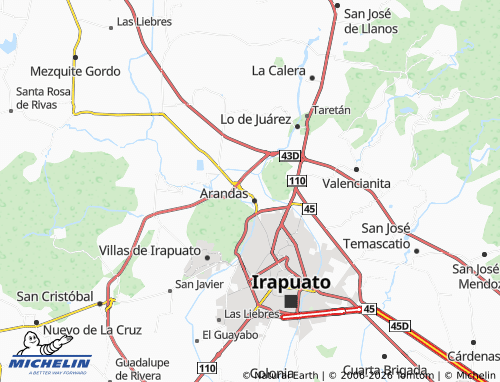 MICHELIN-Landkarte Jalisco - ViaMichelin