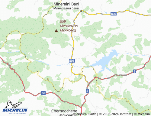 Kaart MICHELIN Kolets - ViaMichelin