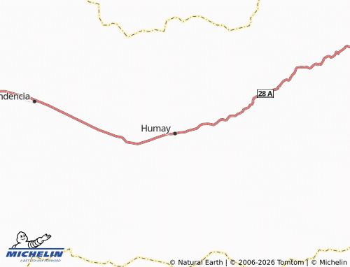 Carte MICHELIN Humay - ViaMichelin