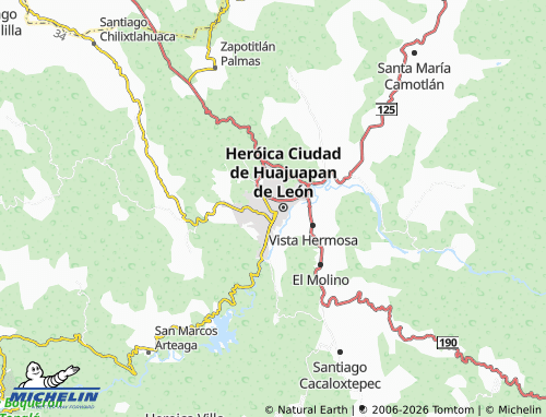 Mapa MICHELIN Esquipulas - ViaMichelin