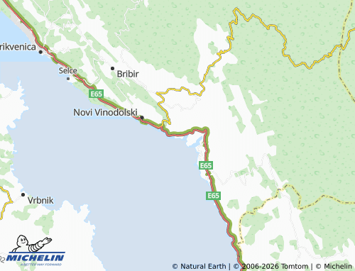 Mapa MICHELIN Povile - ViaMichelin