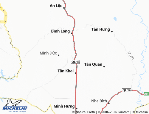 Mapa MICHELIN Thanh Bình - ViaMichelin