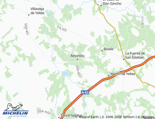 MICHELIN Retortillo map - ViaMichelin