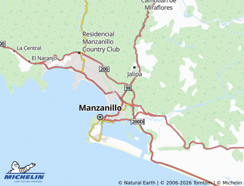 Mappa MICHELIN Patio de Contenedores Amosa - ViaMichelin
