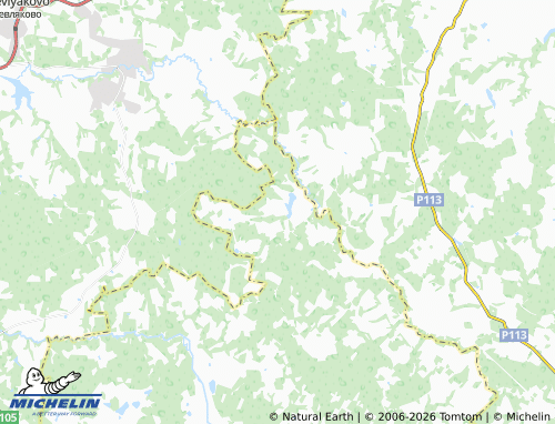 Carte MICHELIN Pochinki - ViaMichelin