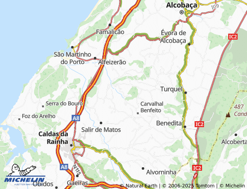 MICHELIN Mestras map - ViaMichelin