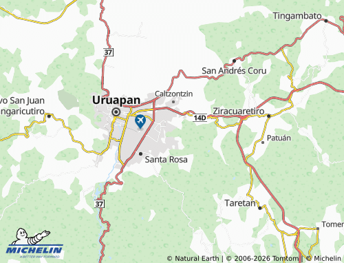 Mapa MICHELIN Lomas Taurinas - ViaMichelin