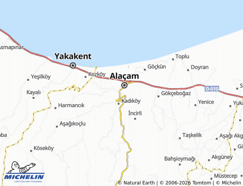 Mappa MICHELIN Çeşme - ViaMichelin