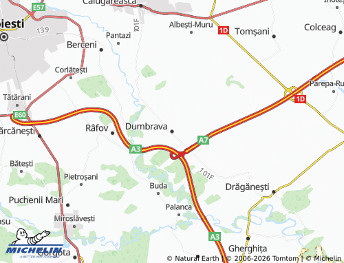 Mappa MICHELIN Dumbrava - ViaMichelin