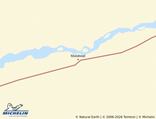 Mapa MICHELIN Malakwal - ViaMichelin