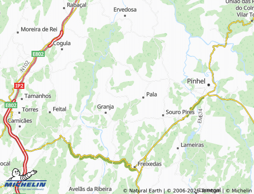 Mapa MICHELIN Reigadinha - ViaMichelin