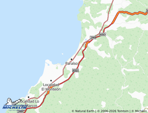 MICHELIN Cedros map - ViaMichelin