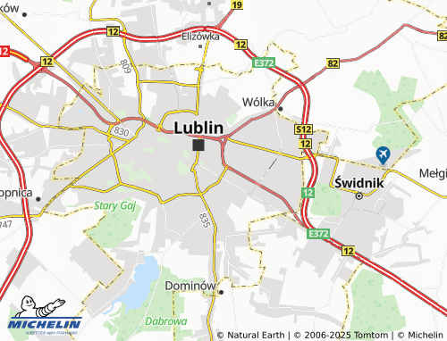 Mapa MICHELIN Bronowice - ViaMichelin